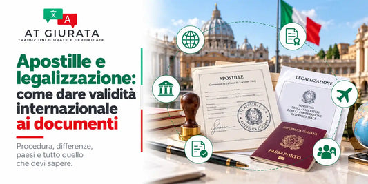 Apostille e legalizzazione: come dare validità internazionale ai documenti