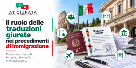 Il ruolo delle traduzioni giurate nei procedimenti di immigrazione