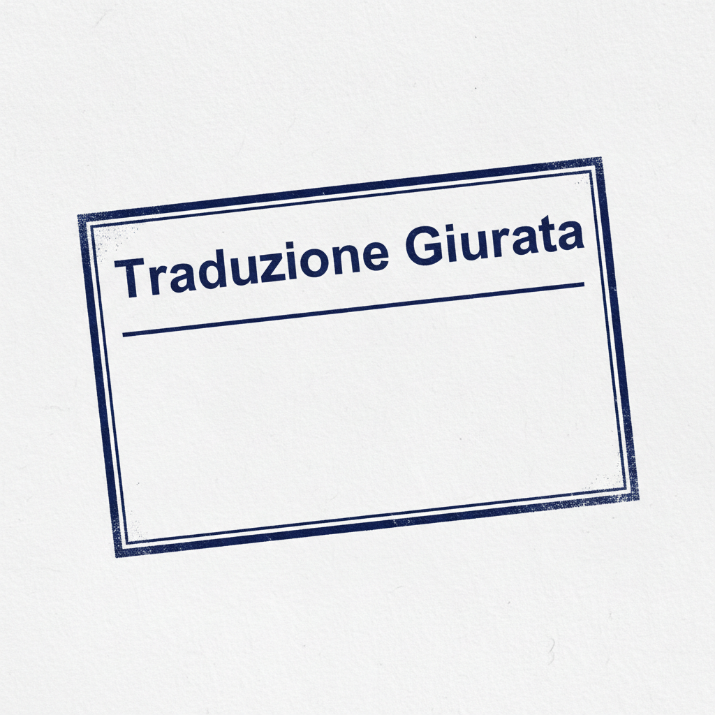 TRADUZIONE GIURATA/CERTIFICATA